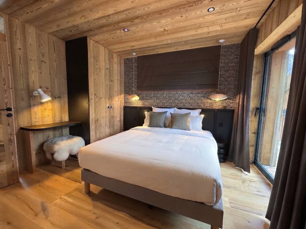 Chambre du chalet Alkimia